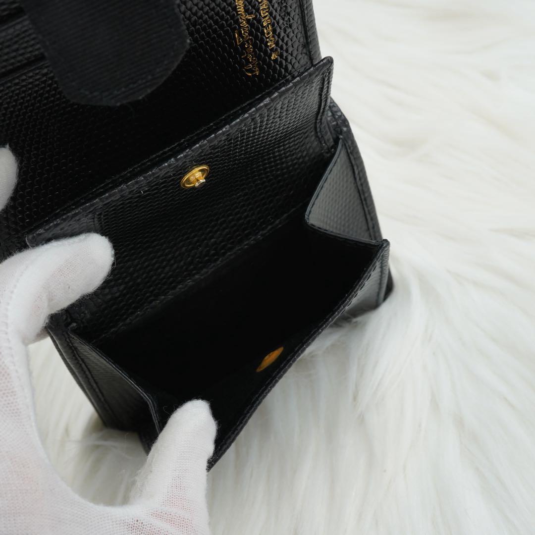未使用展示品　Salvatore Ferragamo 二つ折り財布　ヴァラリボン