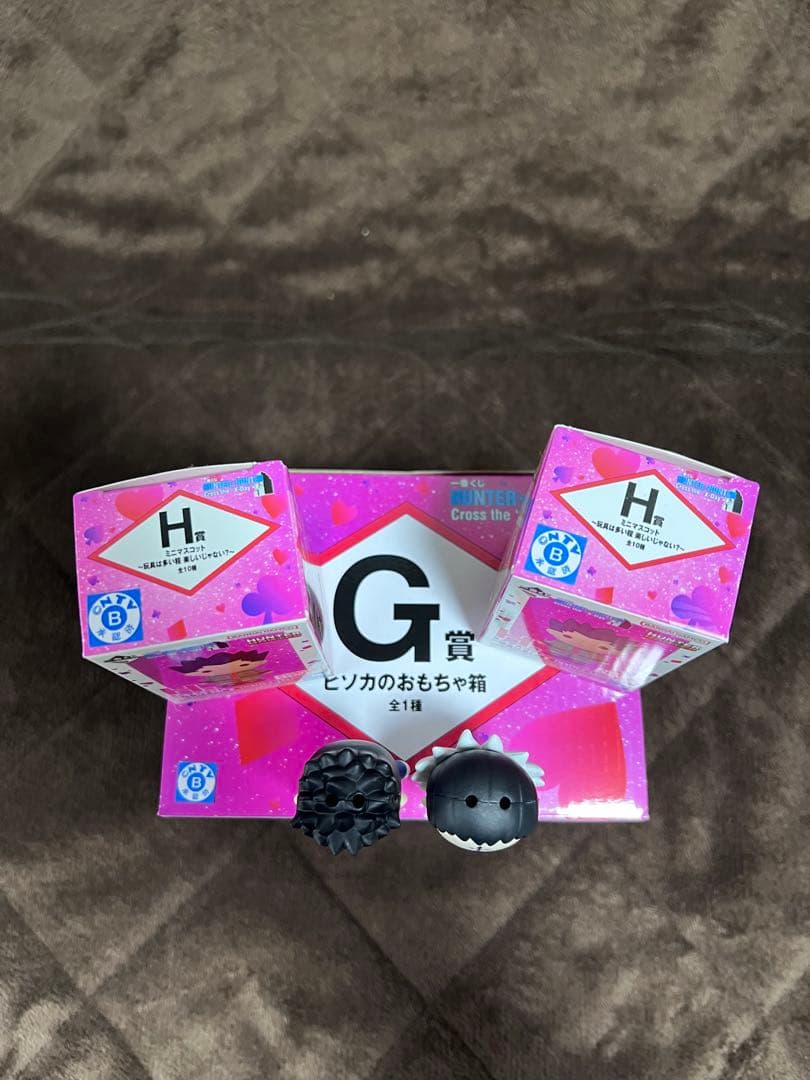HUNTER×HUNTER 一番くじ　ヒソカのおもちゃばこ　クロロ　レオリオ