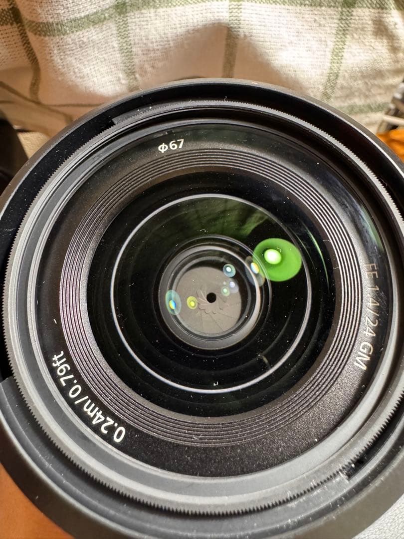 SONY 24mm F1.4 GMレンズ