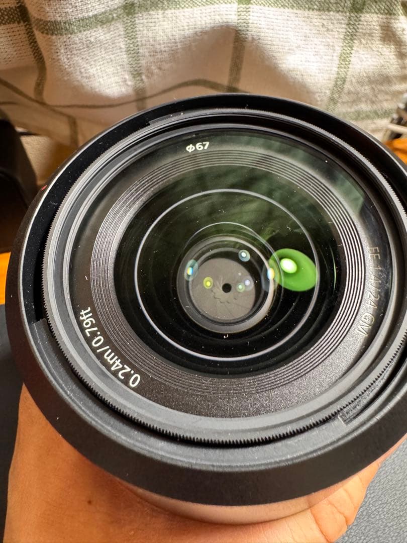 SONY 24mm F1.4 GMレンズ