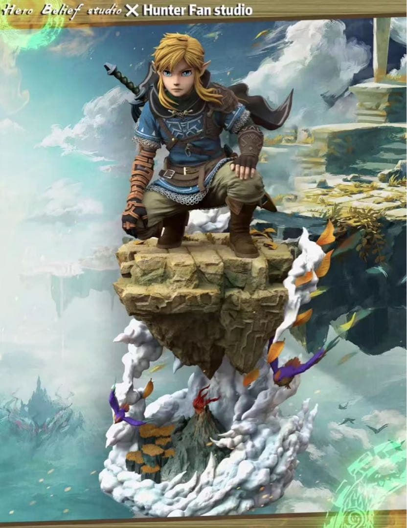 ゼルダの伝説 hunter fan-STUDIO リンク フィギュア