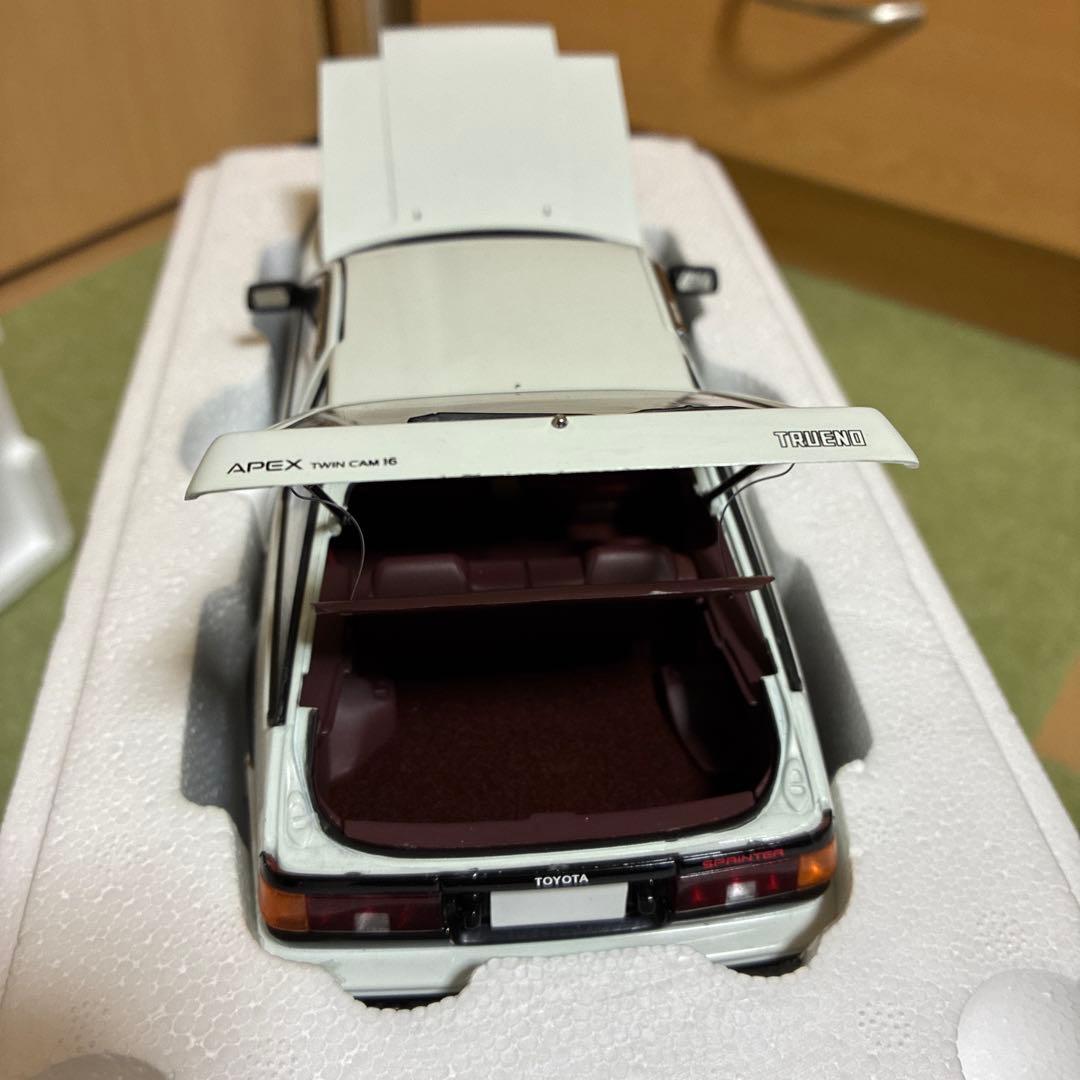 オートアート　1/18 頭文字D トヨタ　スプリンタートレノ