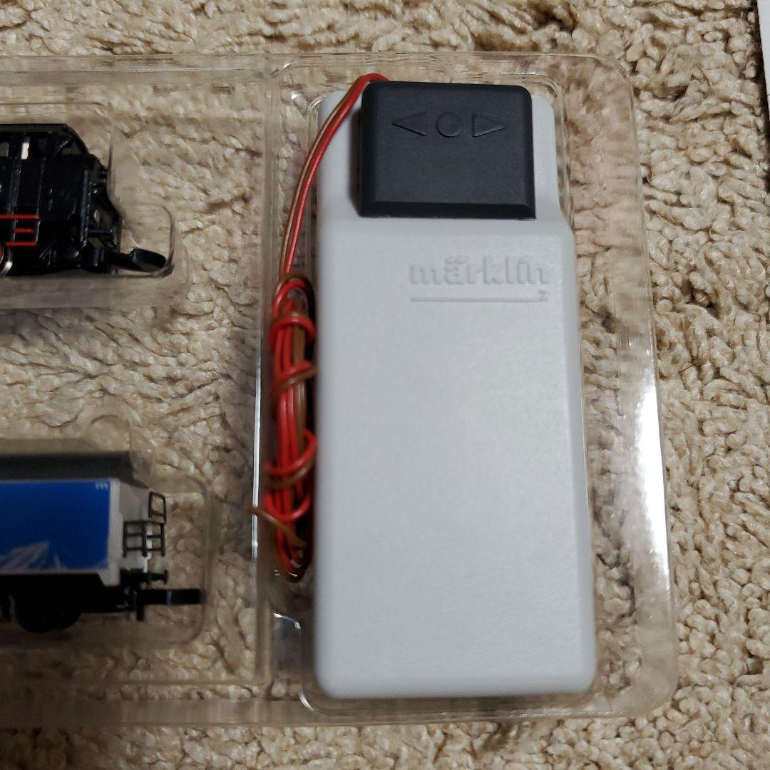 Märklin メルクリン　Zゲージ 蒸気機関車と貨車セット