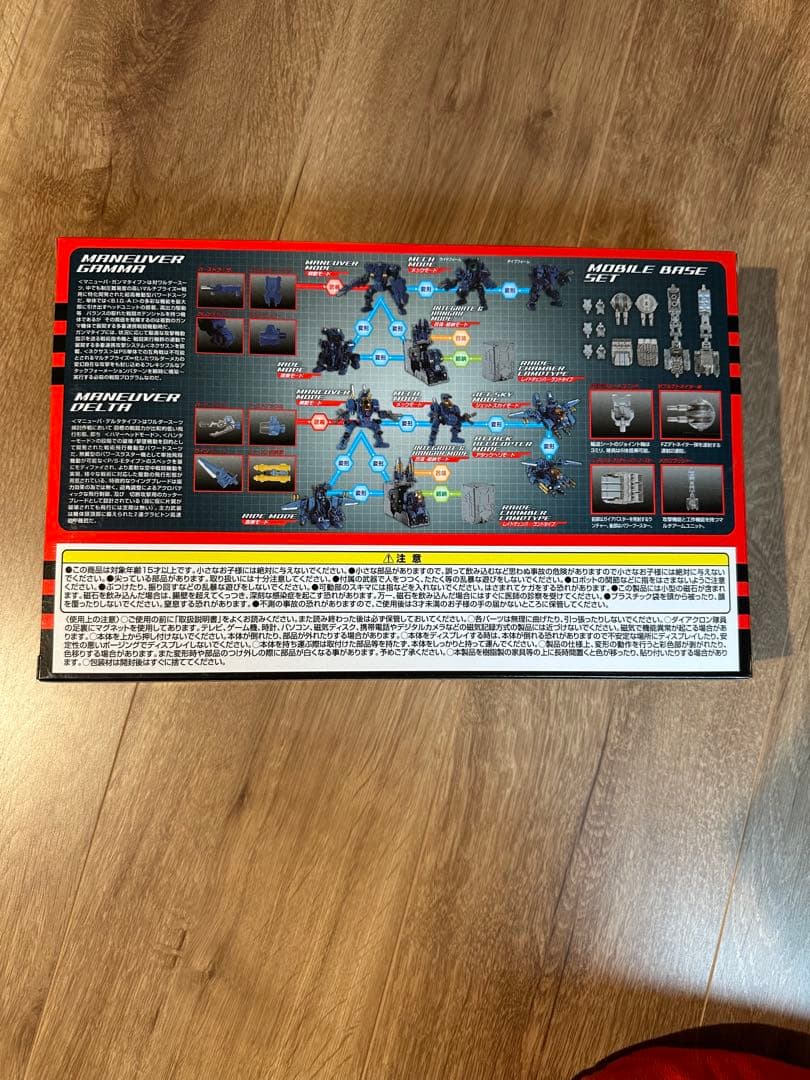 【新品】ダイアクロンパワードシステムマニューバガンマ＆デルタの移動基地セット