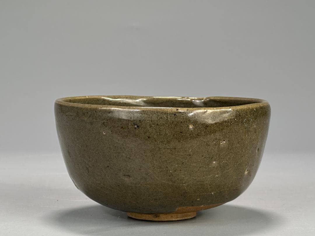 茶道具　青磁茶碗　時代茶碗　抹茶碗