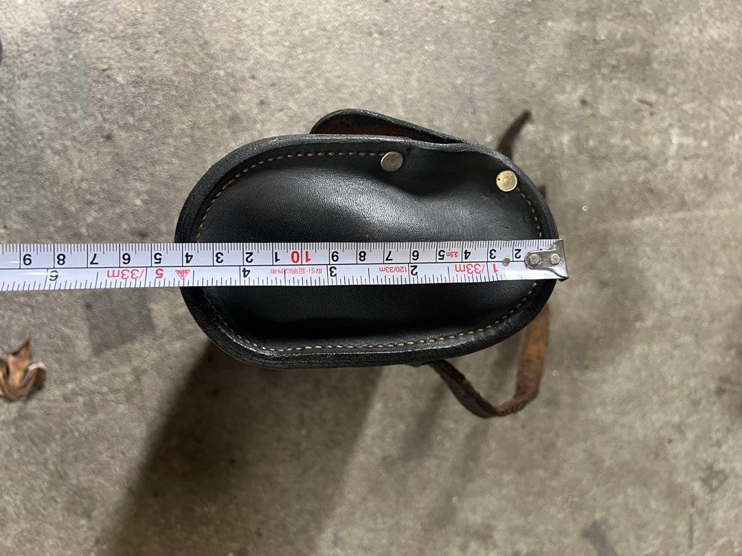 当時物1970年代 ビンテージ 本革 ツールバック