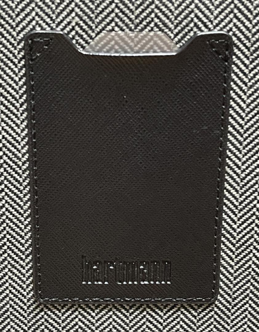 美品　ハートマン メンズ スーツケース バッグ　ツイード　ヘリンボーン