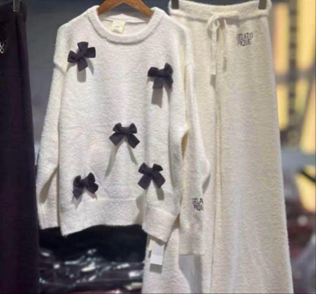 チャッキー gelato pique ジェラートピケ リボンデザイン