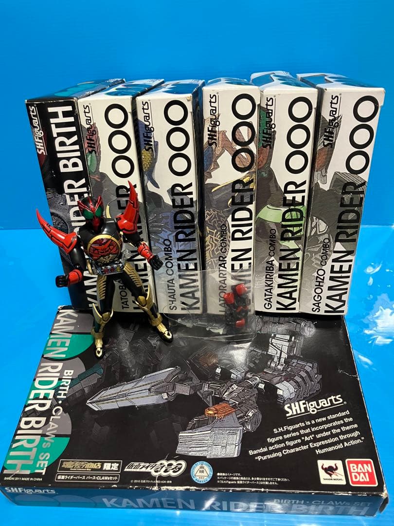 sh フィギュア仮面ライダー オーズ8体セット