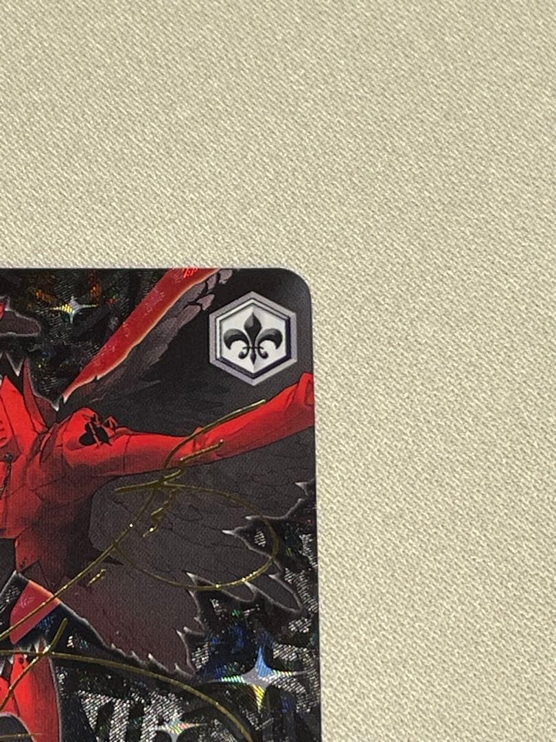 ヴァイスシュヴァルツ ペルソナ5 主人公＆アルセーヌ JOKER SP サイン