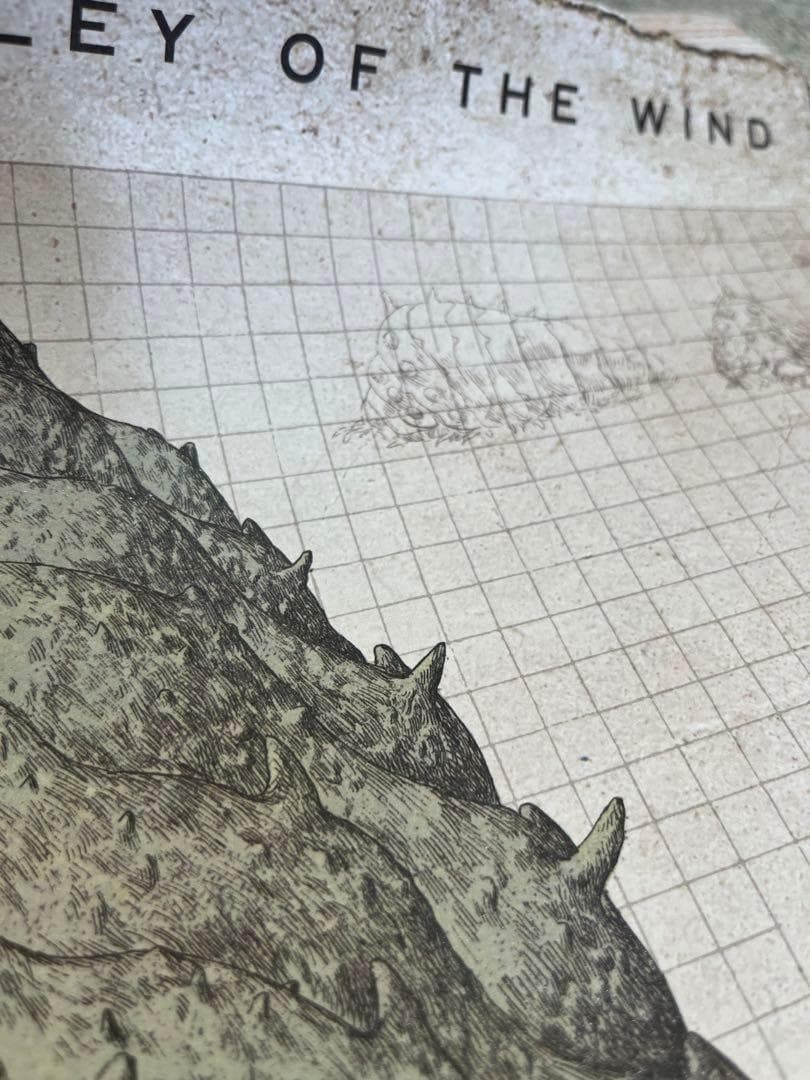 台湾限定　風の谷のナウシカ2枚セット　A2王蟲ポスター＆A3香り加工付ポスター