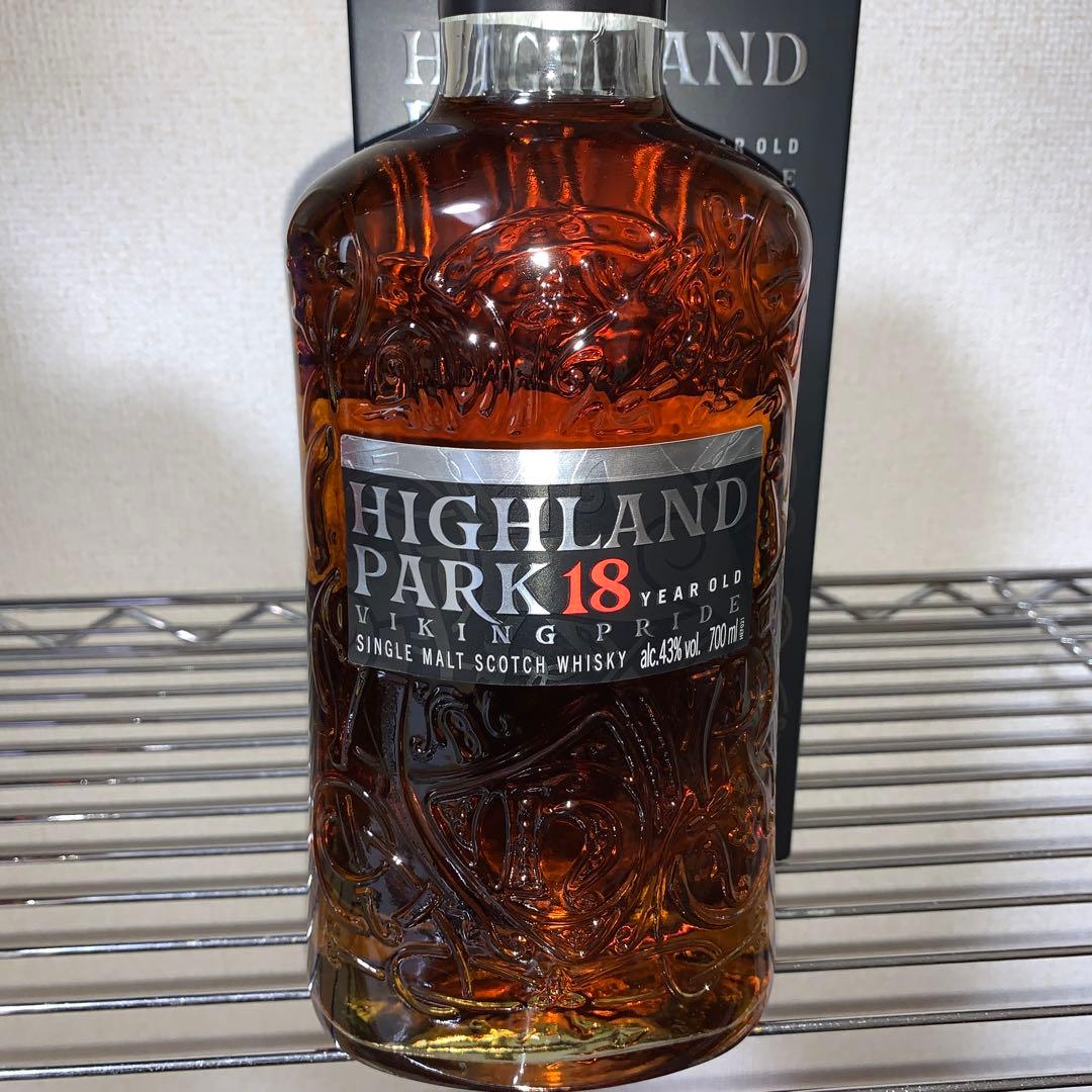 ウイスキー３本セット　グレンフィディック　カーデュ　ハイランドパーク　18年