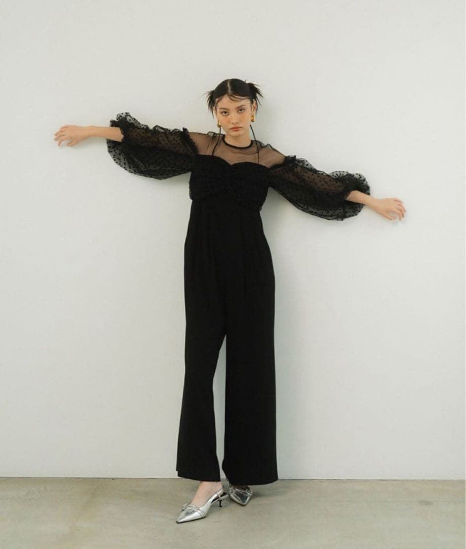 【ぽ】flocky dot dress