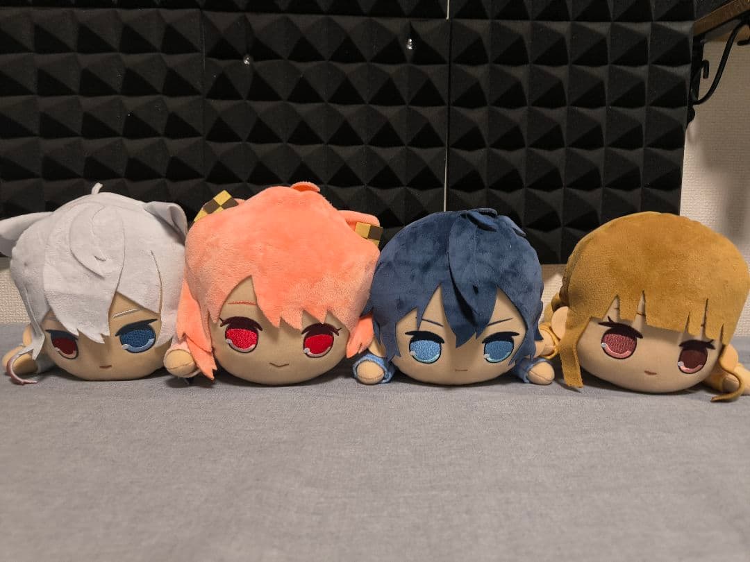 カラフルピーチ ねそべりBIGぬいぐるみ どぬく なおきり えと のあ 32個