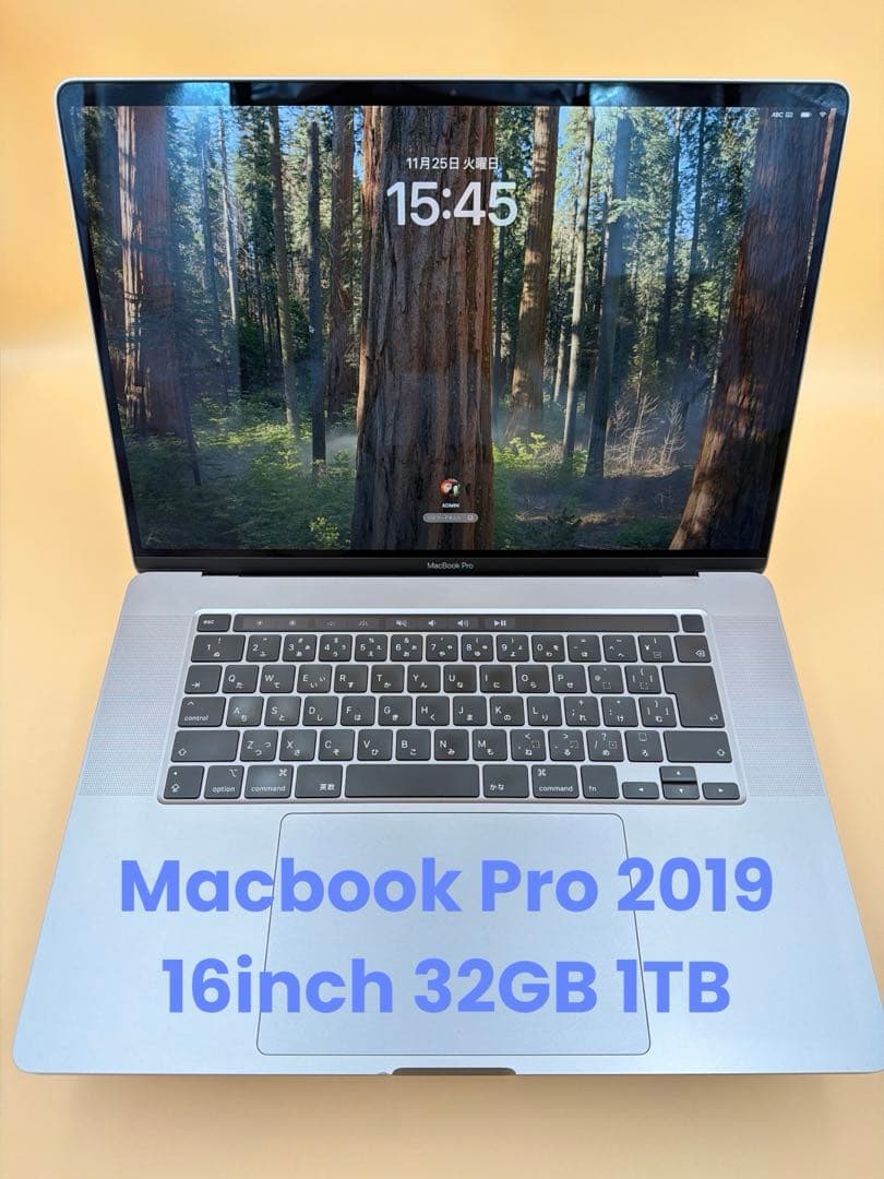 Macbook Pro 2019 16inch 32GB 1TB スペースグレイ