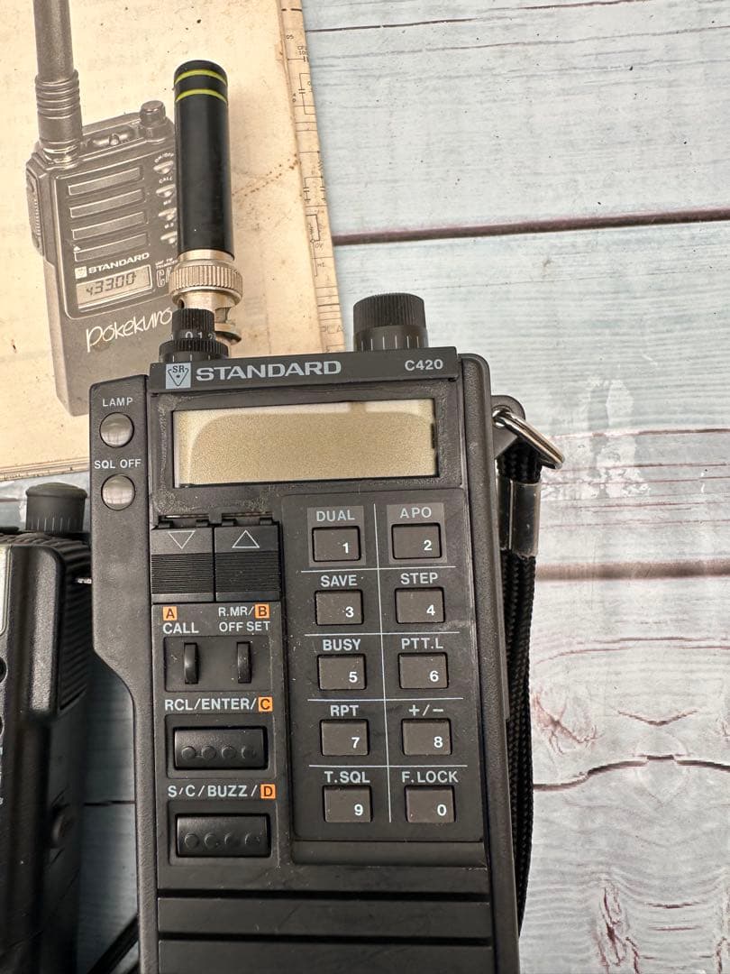 STANDARD C4200トランシーバー3台ジャンク扱い（H44）