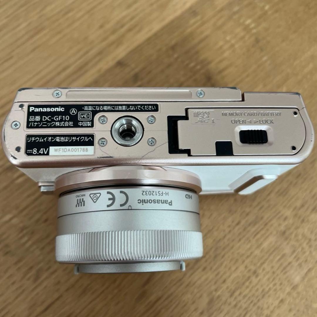 panasonic DC-GF10W LUMIX ダブルレンズキットレンズ2本