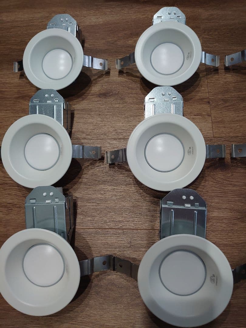 【使用約半年間】パナソニック　ダウンライト　電球色　15個