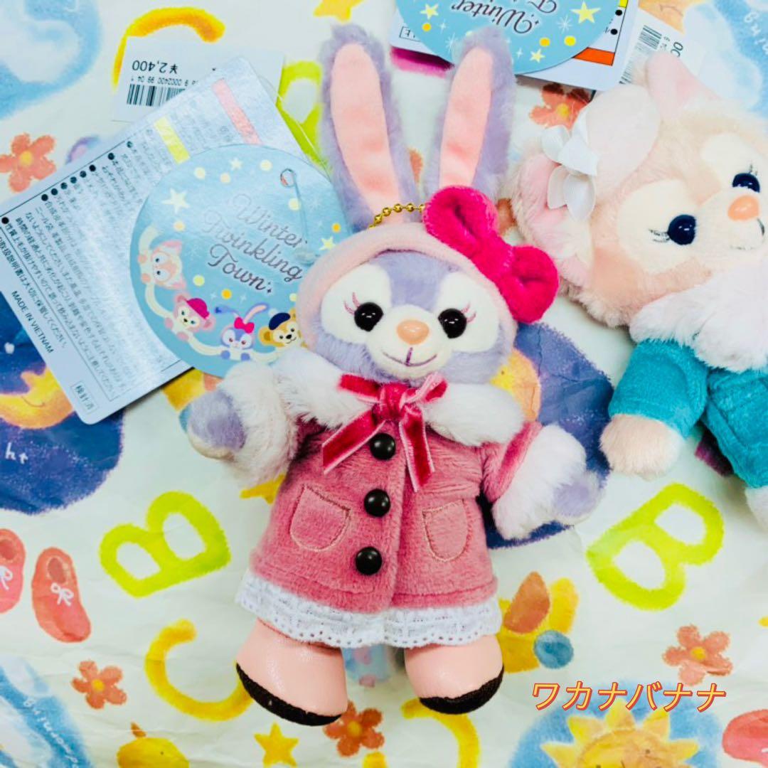 リーナベル　ステラルー　ぬいぐるみバッジ　ウィンター トゥインクリング タウン