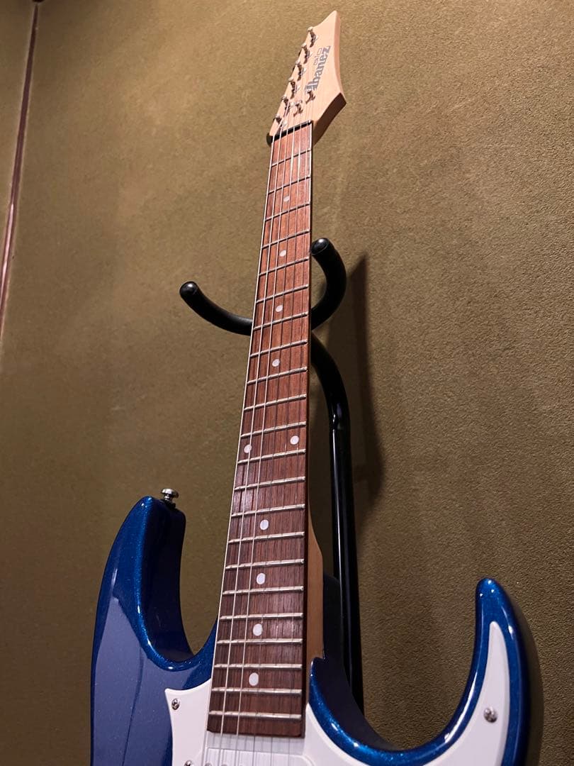 Ibanez エレキギター ブルーメタリックSSHピックアップ