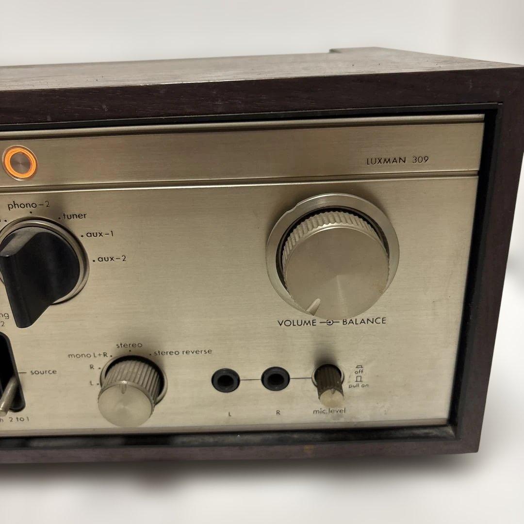 り*り様 LUXMAN L-309 プリメインアンプ ラックスマン オーディオ機