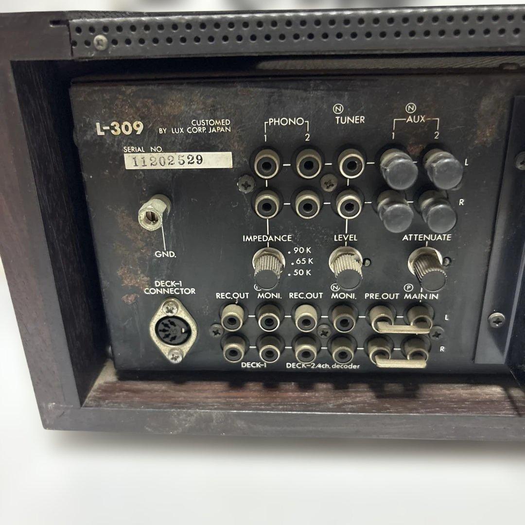 り*り様 LUXMAN L-309 プリメインアンプ ラックスマン オーディオ機