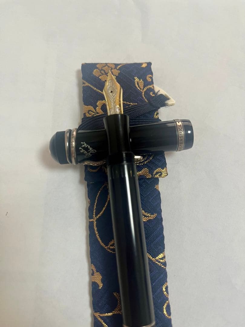 [マリオ美品]MontBlanc　作家シリーズ　アガサクリスティ万年筆F