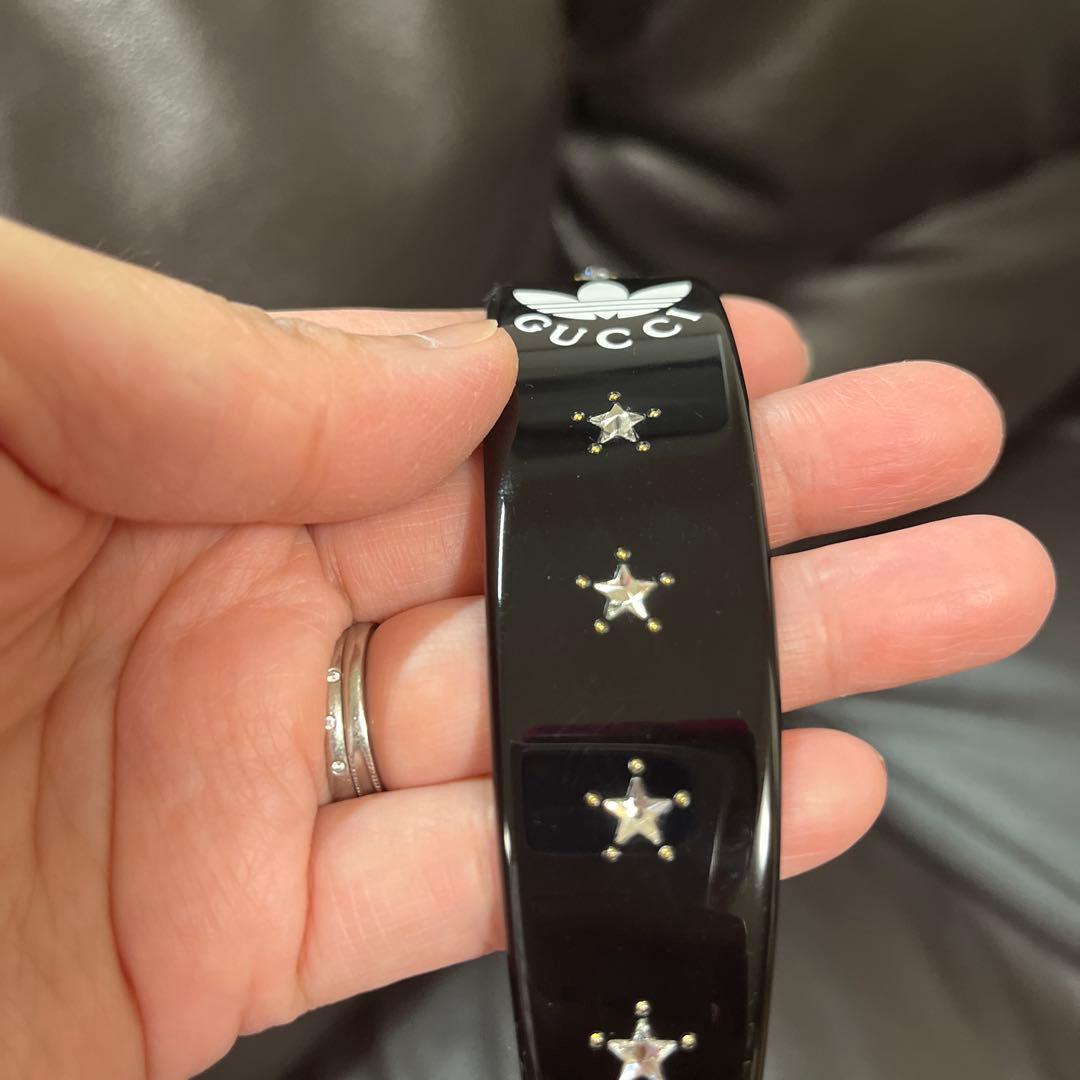 最終値下げ　グッチアディダス　カチューシャ　ヘアアクセサリー