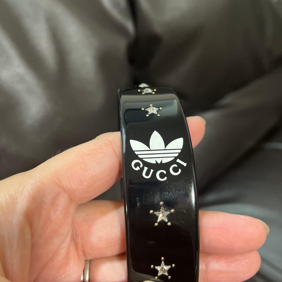 最終値下げ　グッチアディダス　カチューシャ　ヘアアクセサリー