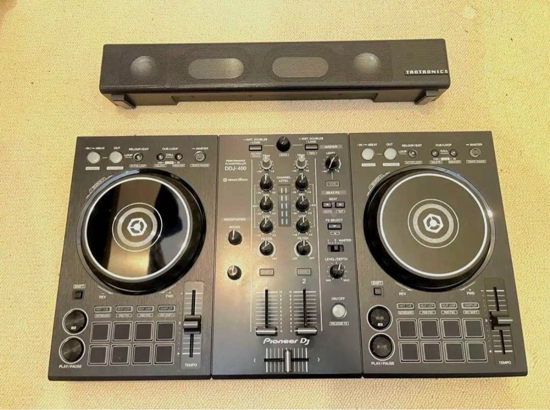 スピーカー付Pioneer DJ DDJ-400