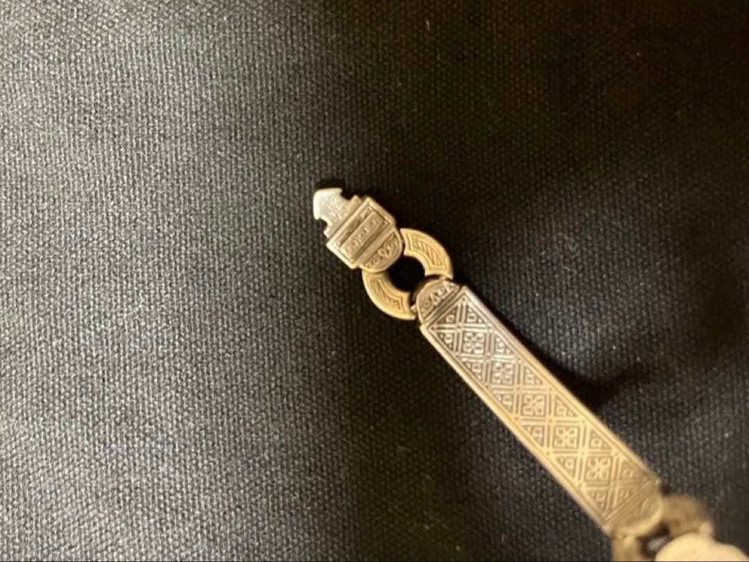 コンスタンティーノ konstantino シルバー18kゴールドブレスレット