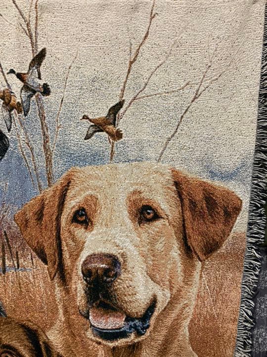 【希少】ラブラドール ゴブラン織 タペストリー