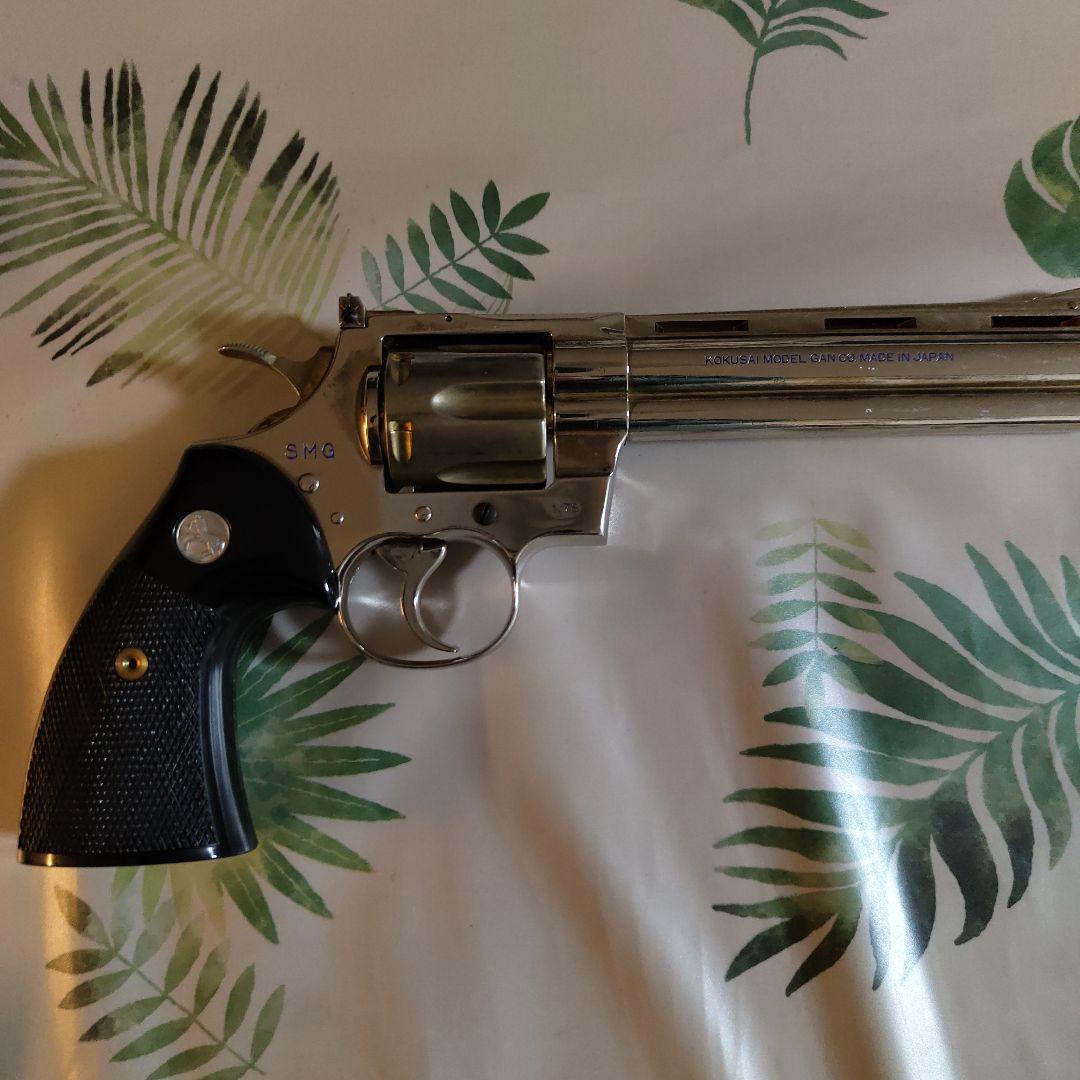 国際 コクサイ コルトパイソン .357 6インチ モデルガン 箱付（刻印あり）