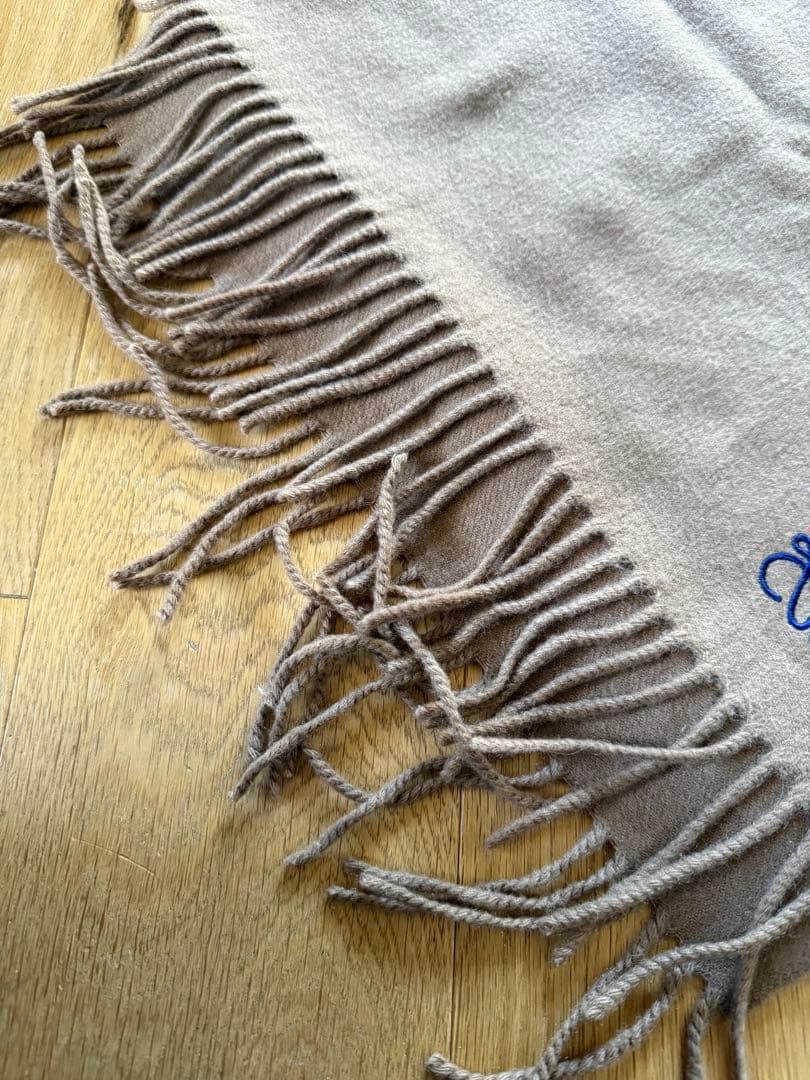 LOEWE アナグラムカシミヤマフラー