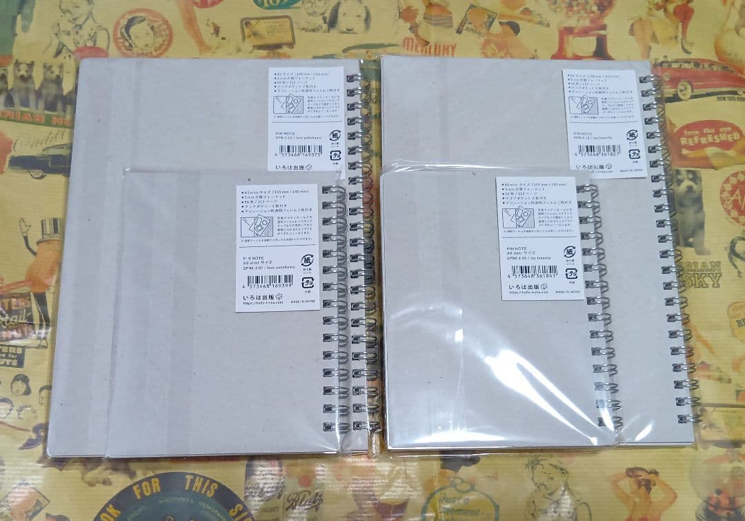 いろは出版　文具女子博限定横浜限定　PIN NOTE