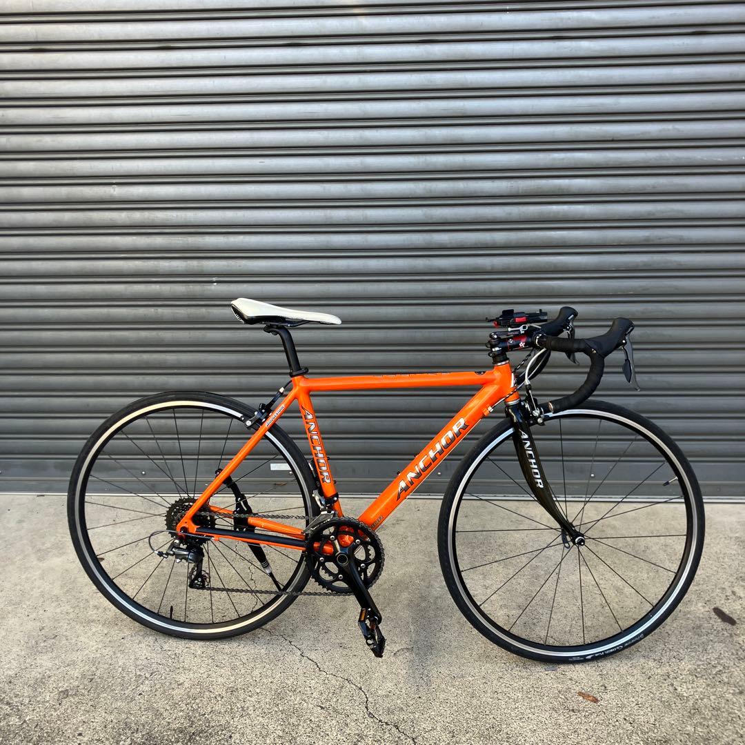 最終価格！ANCHOR ロードバイク オレンジ