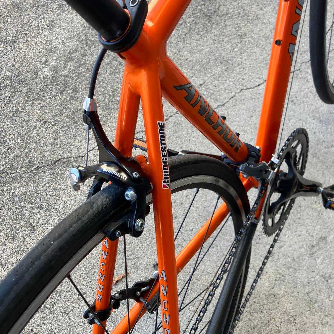 最終価格！ANCHOR ロードバイク オレンジ