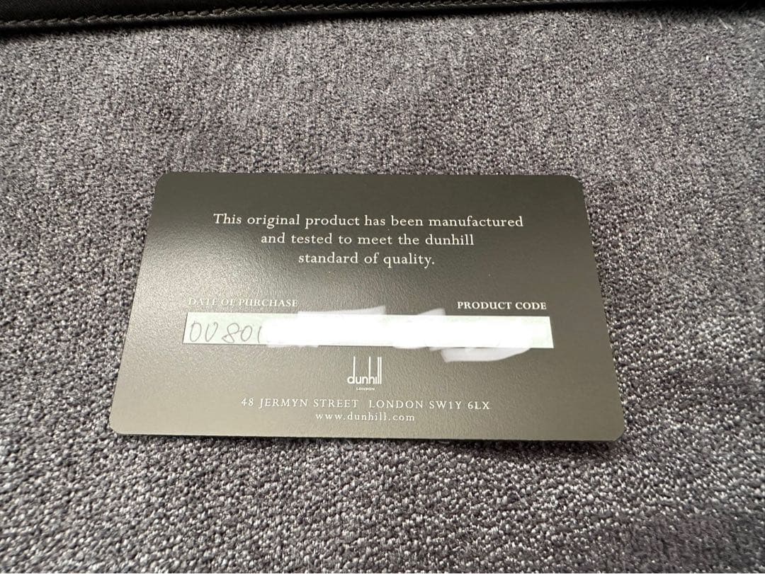 新品同様 Dunhill ダンヒル センチュリーマン ビジネスバッグ ブラック