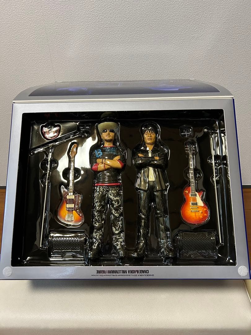 【新品】CHAGE&ASKA 20周年記念 FC限定 ミレニアムフィギア