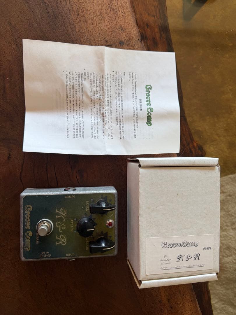K&R Groove Comp ギターエフェクター
