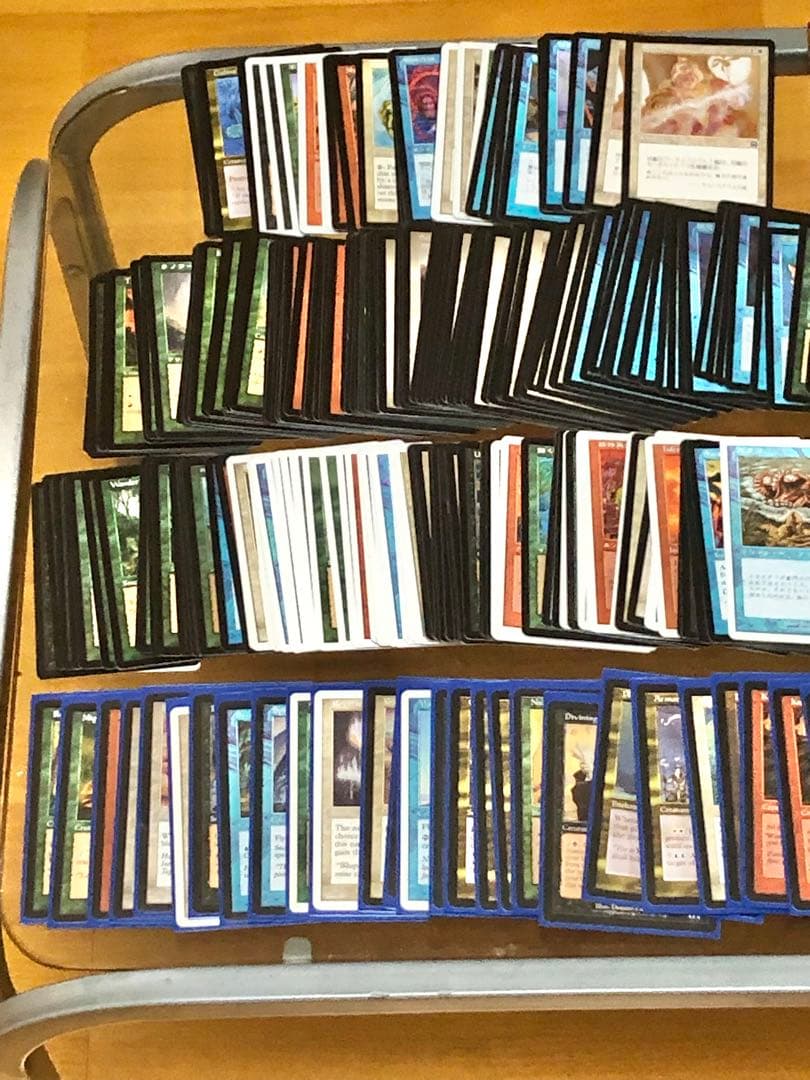 MTG マジックザギャザリング ４４６枚＋スリーブ１００枚＋説明書類６点セット