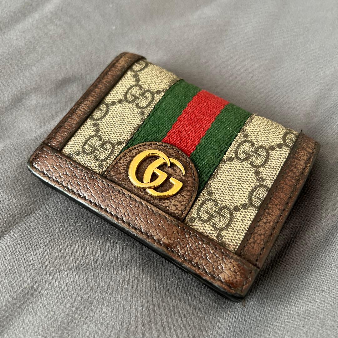 Gucci GGキャンバス ミニ財布