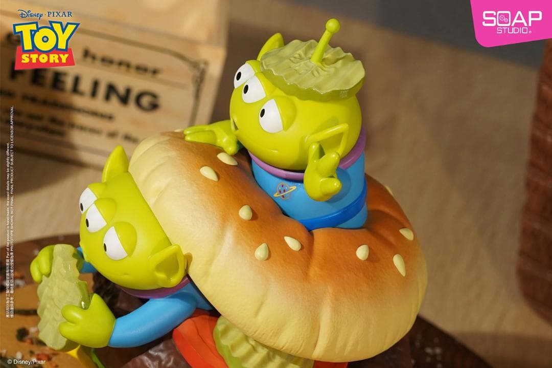 【SOAP STUDIO】新品 正規品 トイストーリー エイリアン ハンバーガー