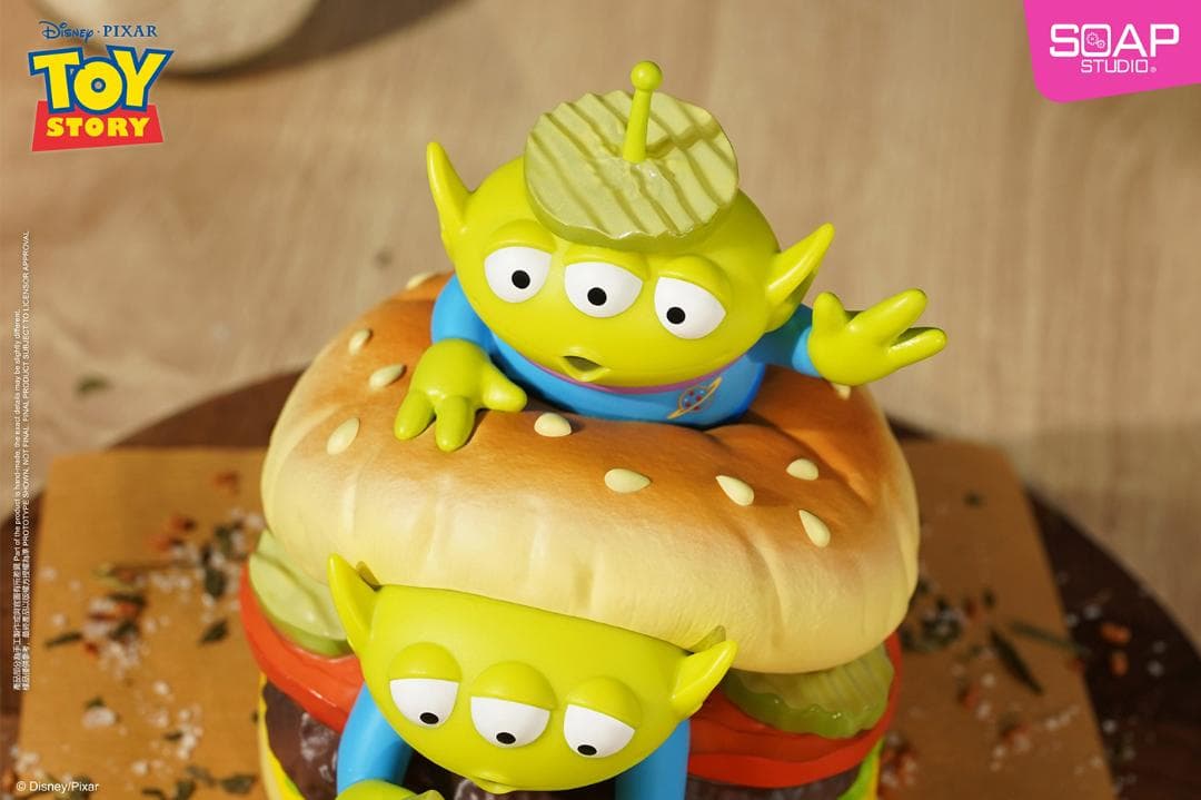 【SOAP STUDIO】新品 正規品 トイストーリー エイリアン ハンバーガー