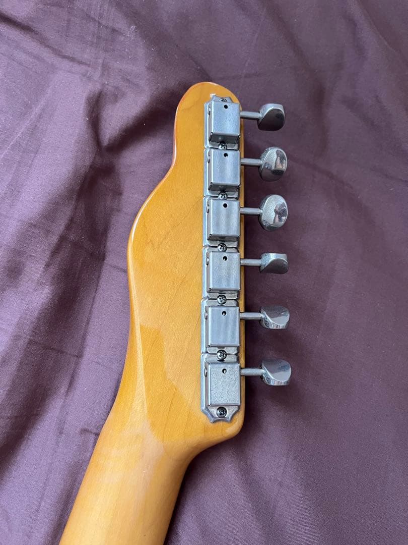 【調整済】Bacchus テレキャスター　銀ロゴ　希少　エレキギター　改造品