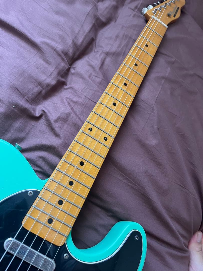 【調整済】Bacchus テレキャスター　銀ロゴ　希少　エレキギター　改造品
