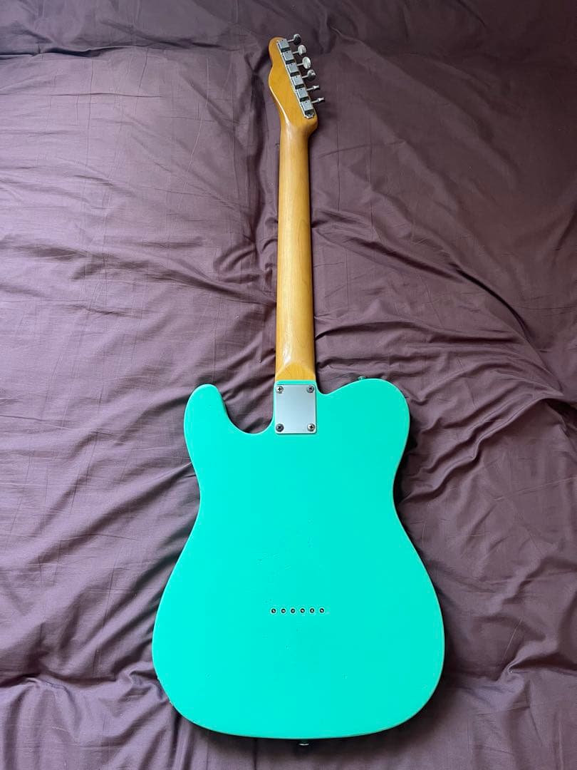 【調整済】Bacchus テレキャスター　銀ロゴ　希少　エレキギター　改造品