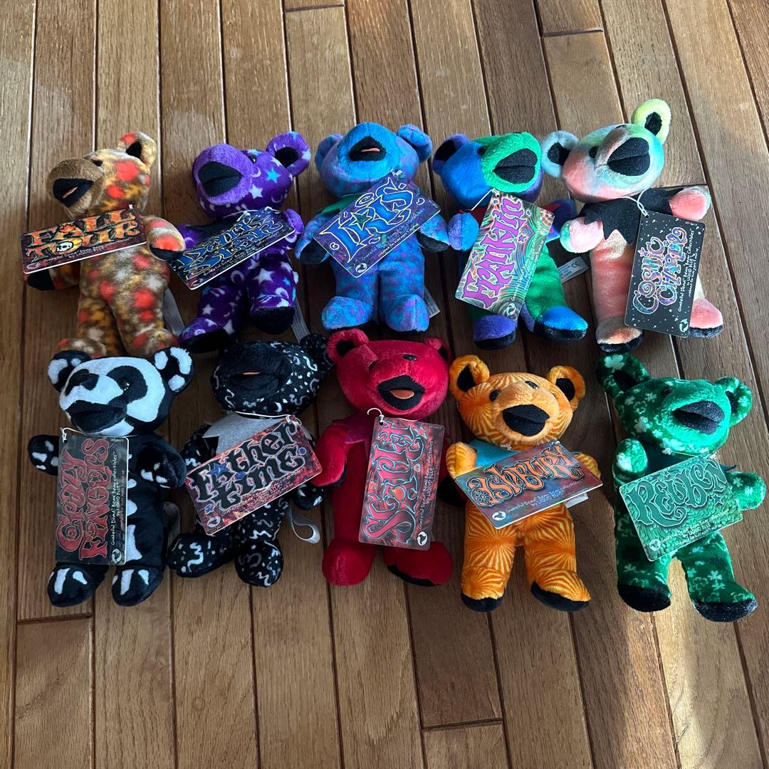 GRATEFUL DEAD グレイトフルデッド 7インチ ビーンベア　10体