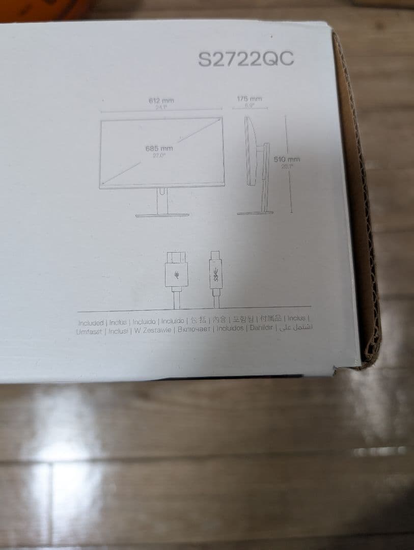 DELL 液晶ディスプレイモニター　27インチ　4k 2023年製