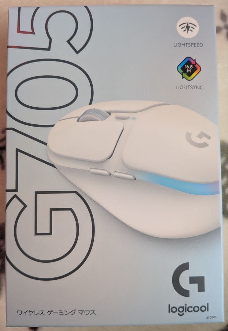 【新品未開封】ロジクール logicool G705 小型軽量RGBマウス